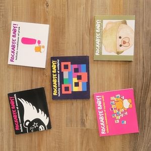 Rockabye Baby lullaby renditions - set of 5